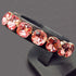 Браслет "Apžilbinošs Mirdzums (Rose Peach)" с кристаллами Swarovski™